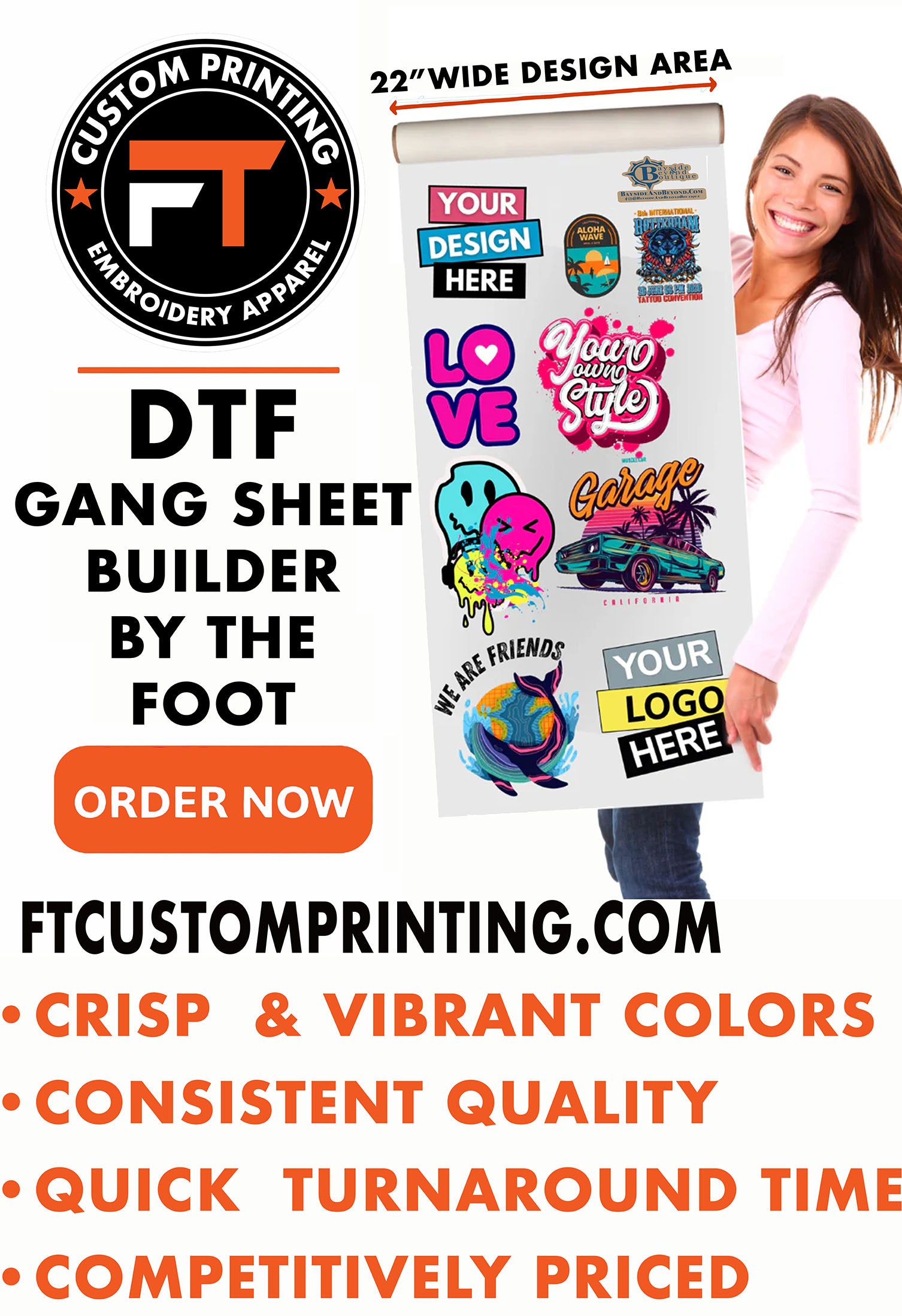 DTF Gang Sheet Builder – FT Custom Printing